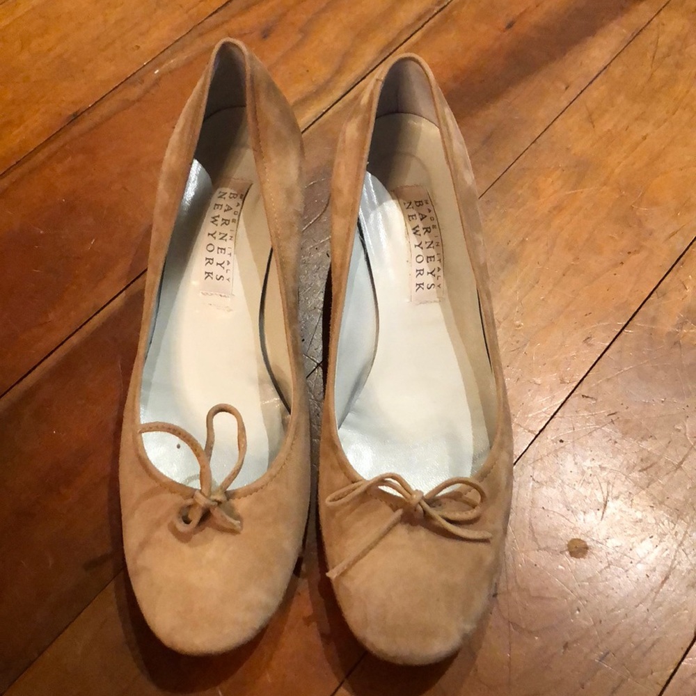 Barney’s kitten heels
